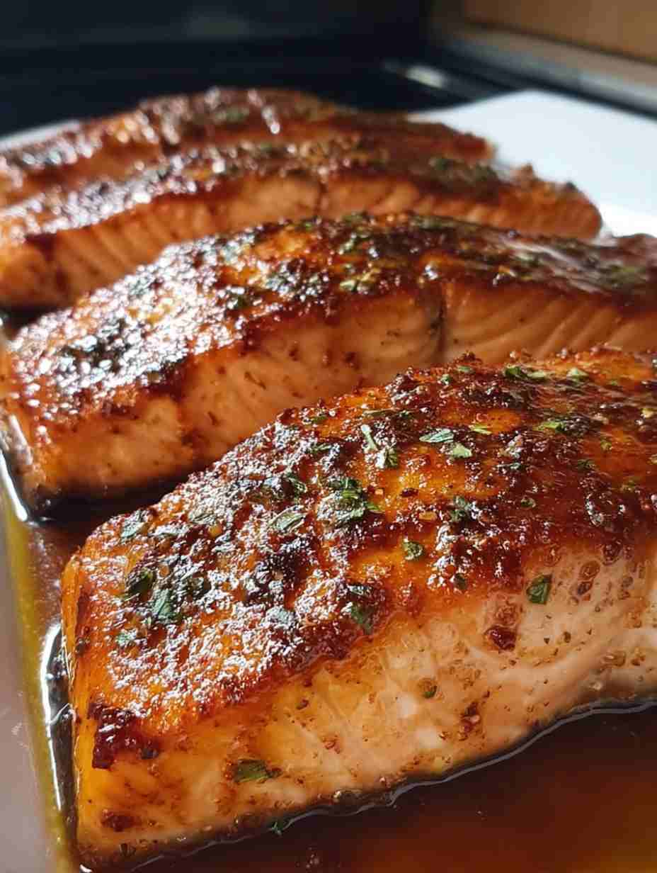 Cajun Honey Butter Salmon Easy Dinner Recipe