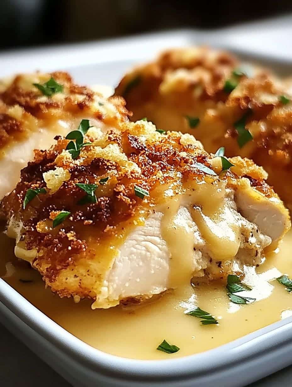 Easy Baked Chicken Cordon Bleu Recipe
