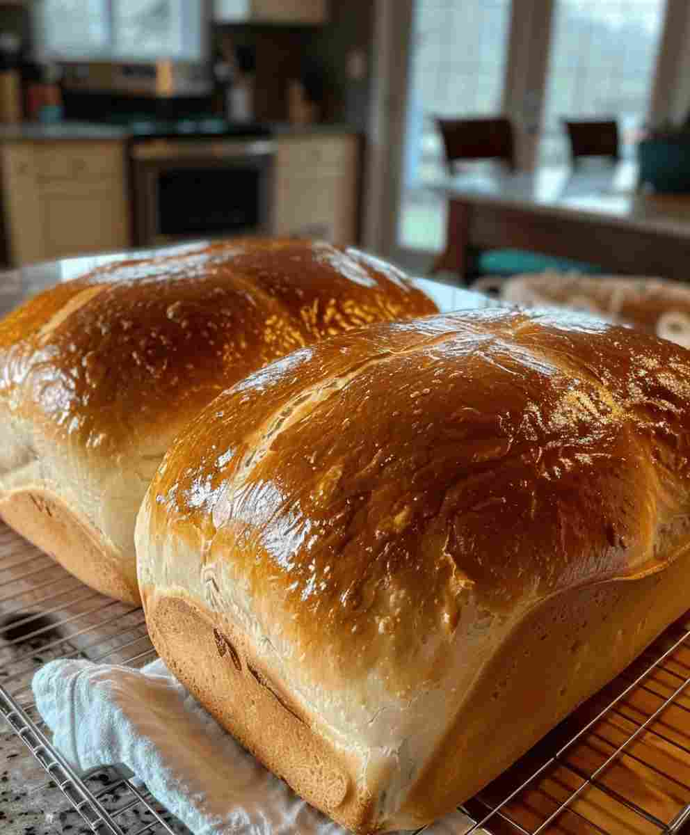 Amish White Bread Easy Soft Slightly Sweet Homemade Bread
