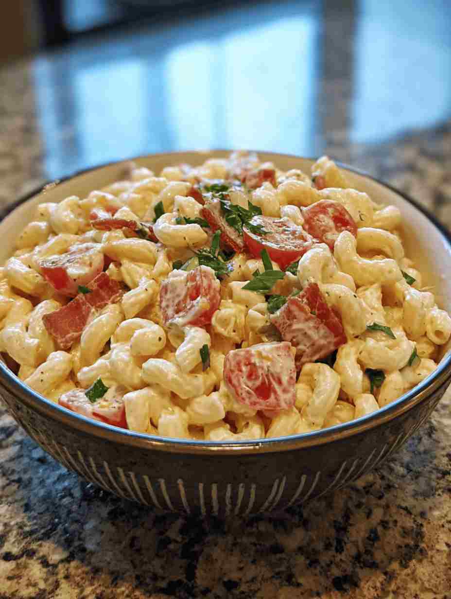 BLT Macaroni Salad Recipe