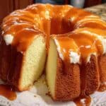 Caramel Cream Cheese Pound Cake Recipe