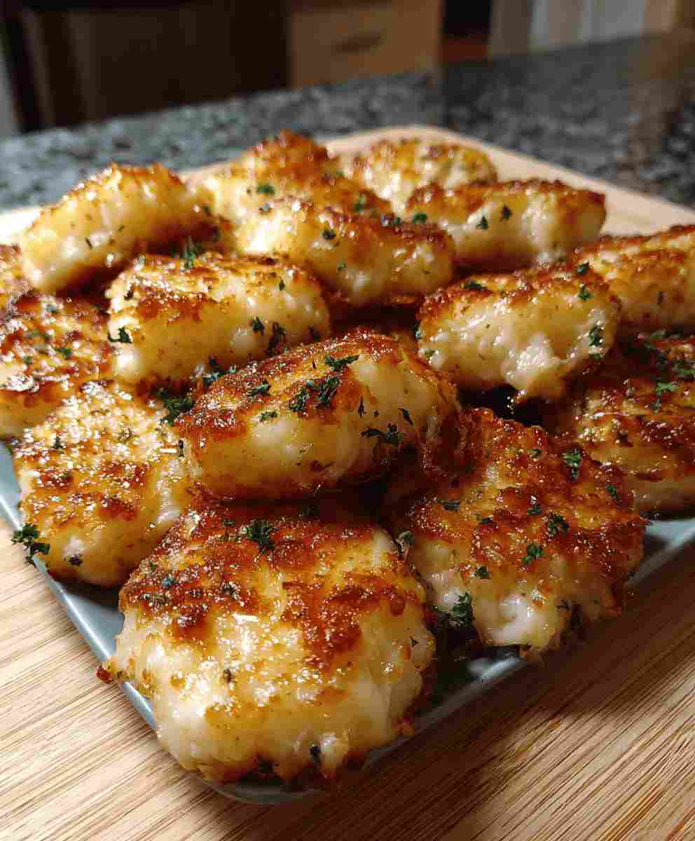 Cheesy Parmesan Mozzarella Bites
