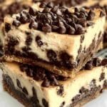 Chocolate Chip Cookie Cheesecake Bars