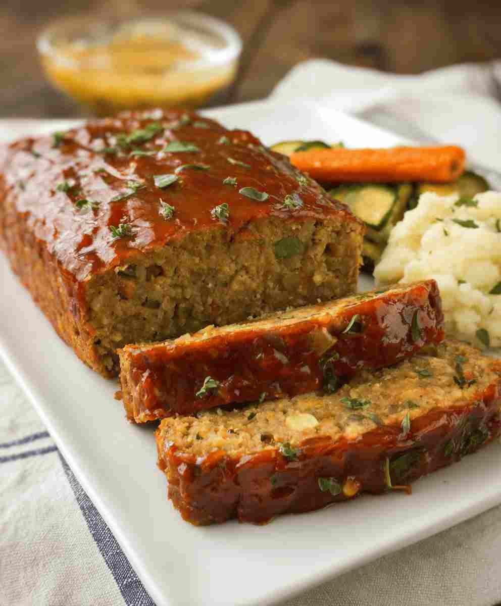 Classic Chickpea Vegan Meatloaf