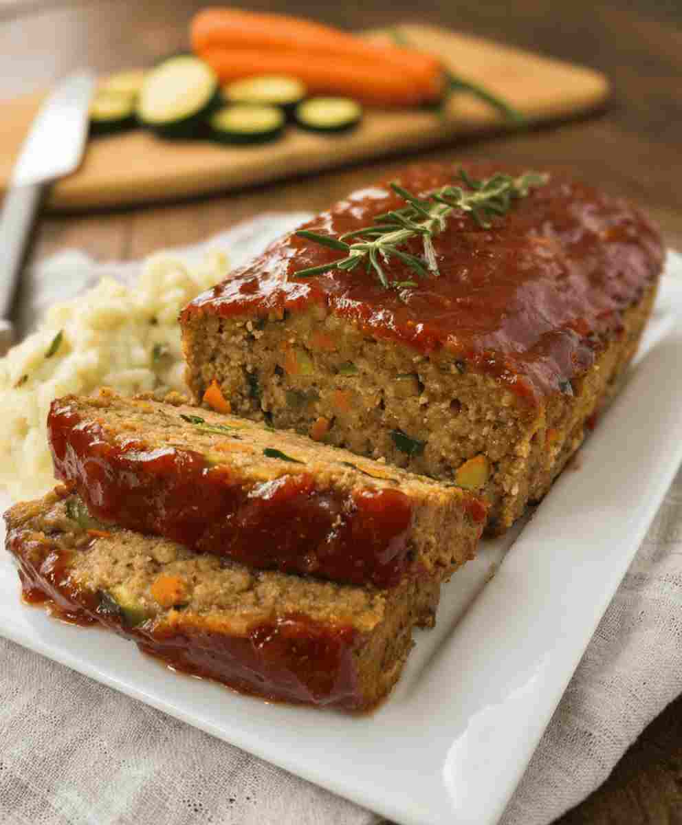 Classic Chickpea Vegan Meatloaf