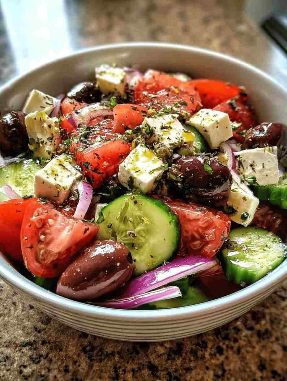 Classic Greek Salad Recipe