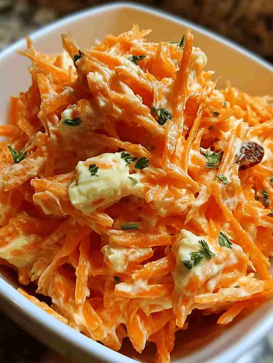 Creamy Carrot Salad Recipe