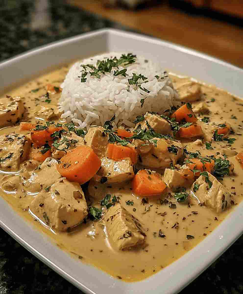 Creamy Chicken Rice Soup