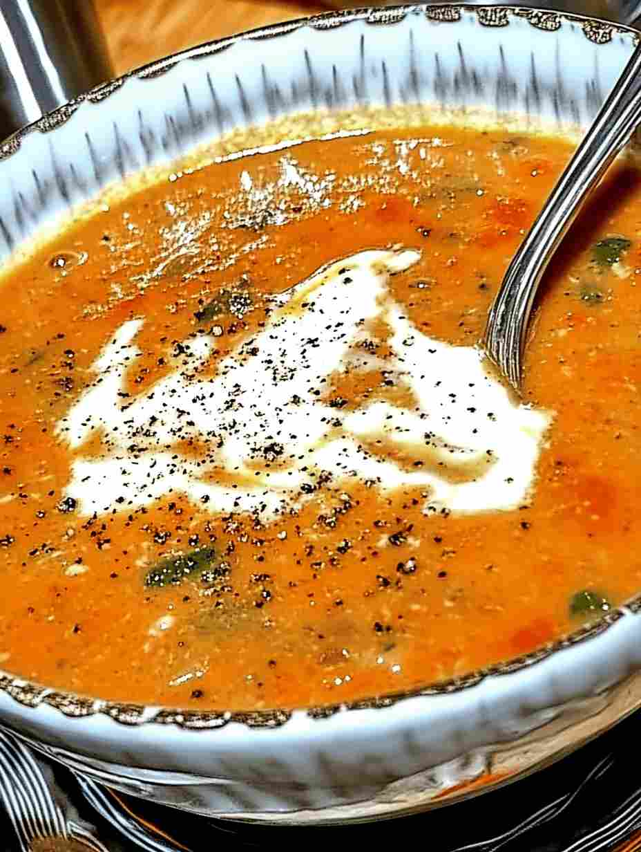 Creamy Cottage Cheese Tomato Soup