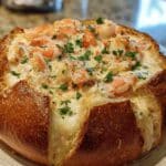 Creamy Stuffed Seafood Bread Bowl Recipe
