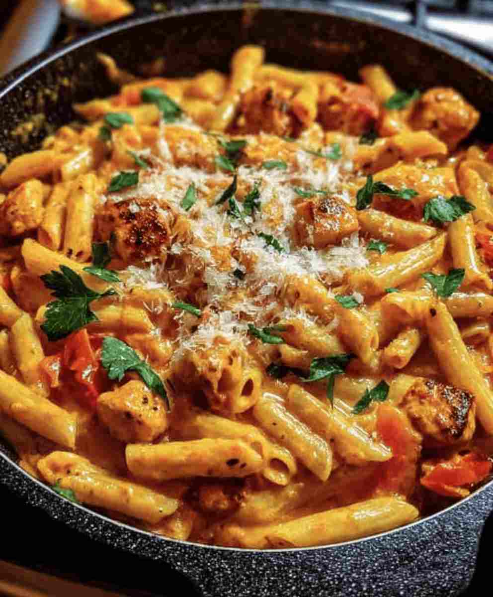 Creamy Vegan Cajun Pasta