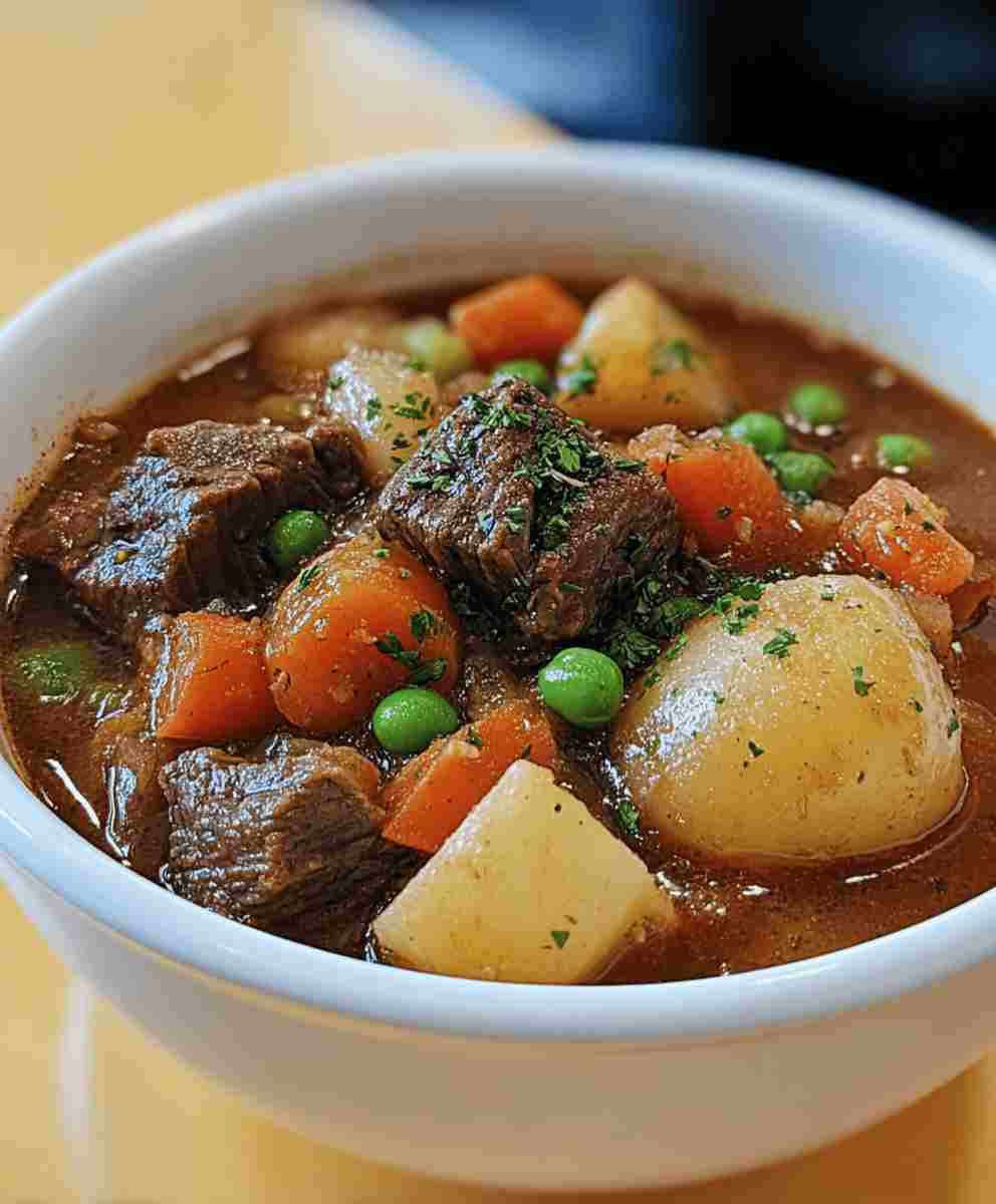 Hearty Beef Stew Soup Recipe