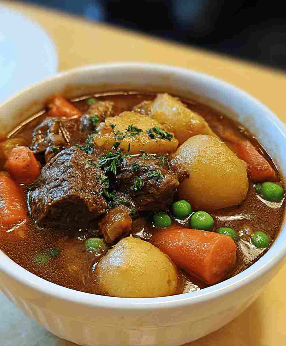 Hearty Beef Stew Soup Recipe