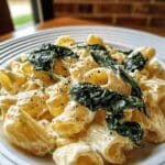 Lemon Ricotta Pasta with Spinach