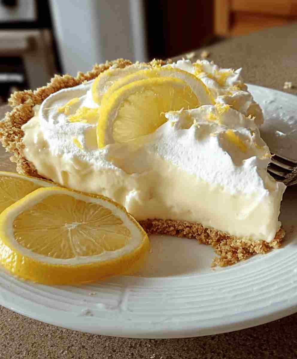 No-Bake Cream Cheese Lemonade Pie Recipe