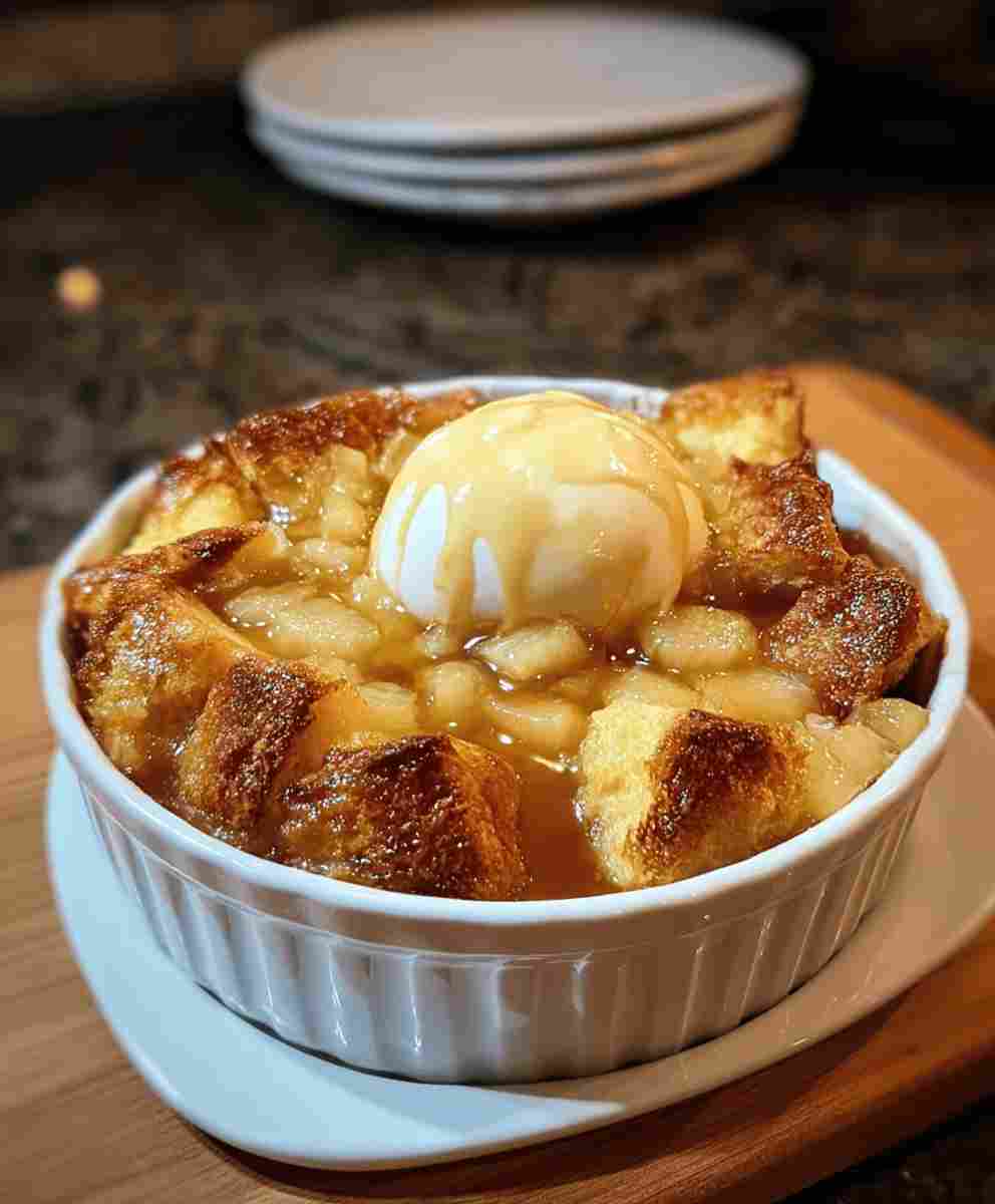 Pineapple Bread Pudding