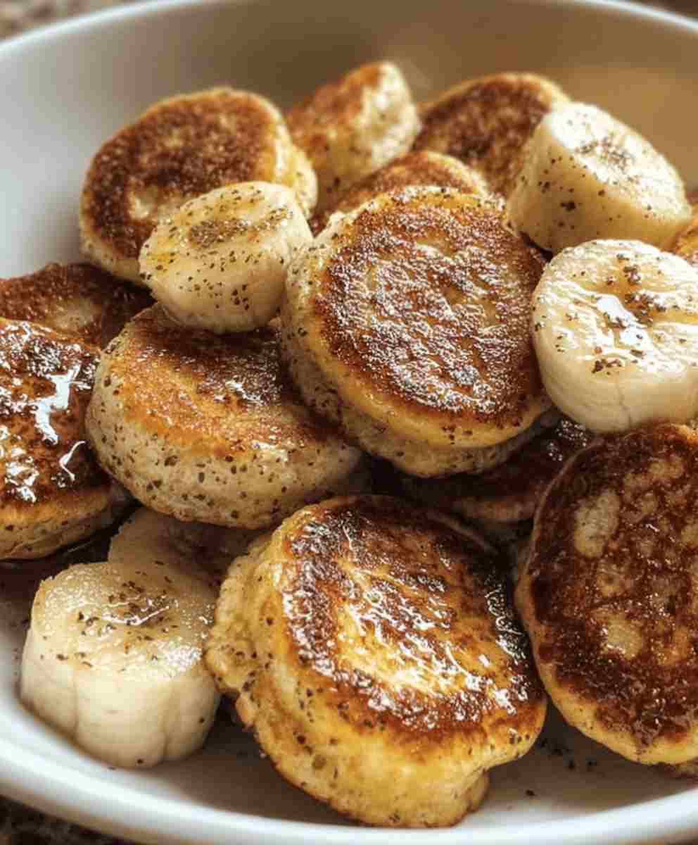 Protein Packed Banana Pancake Poppers
