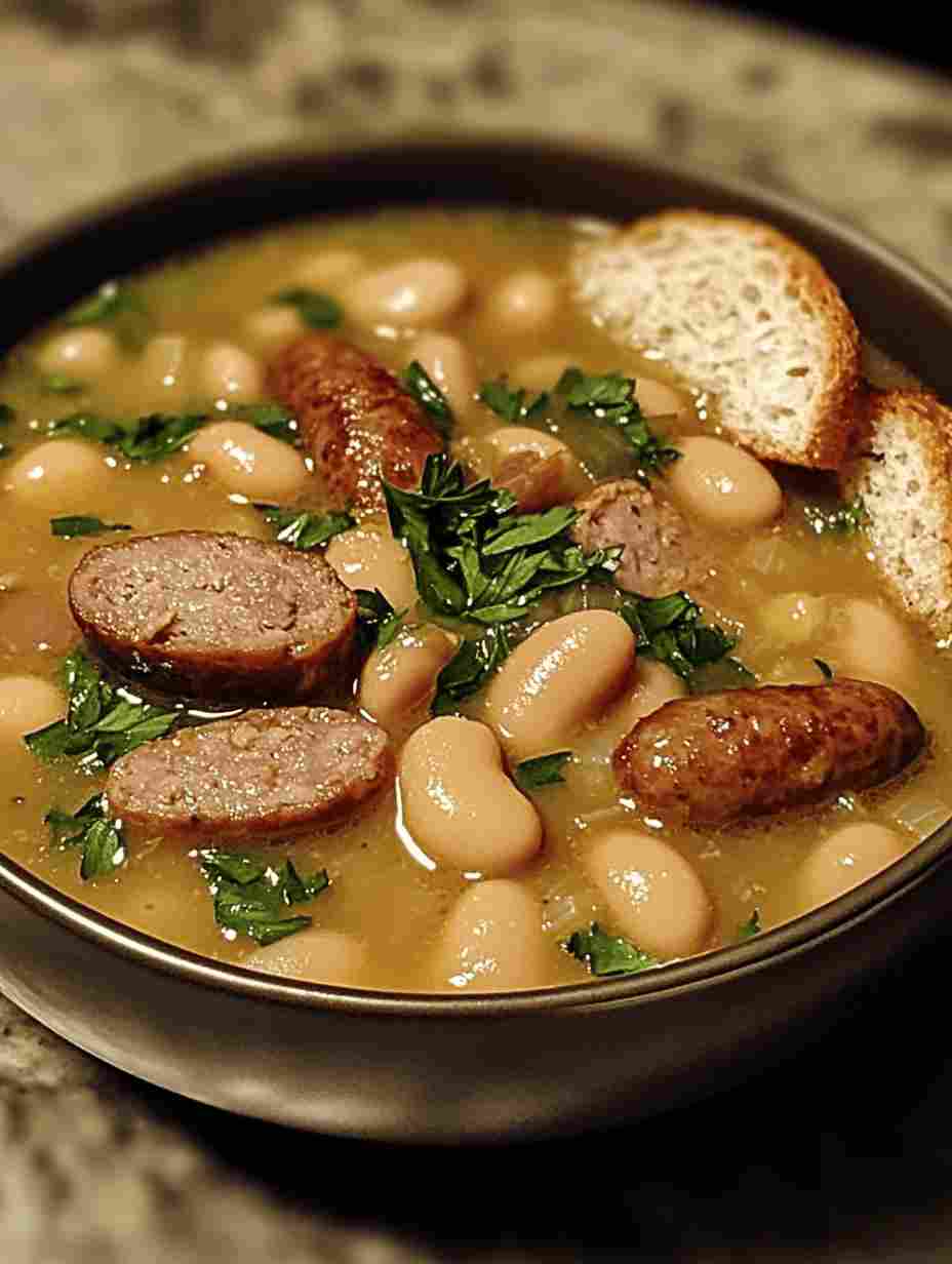 Sausage and White Bean Soup