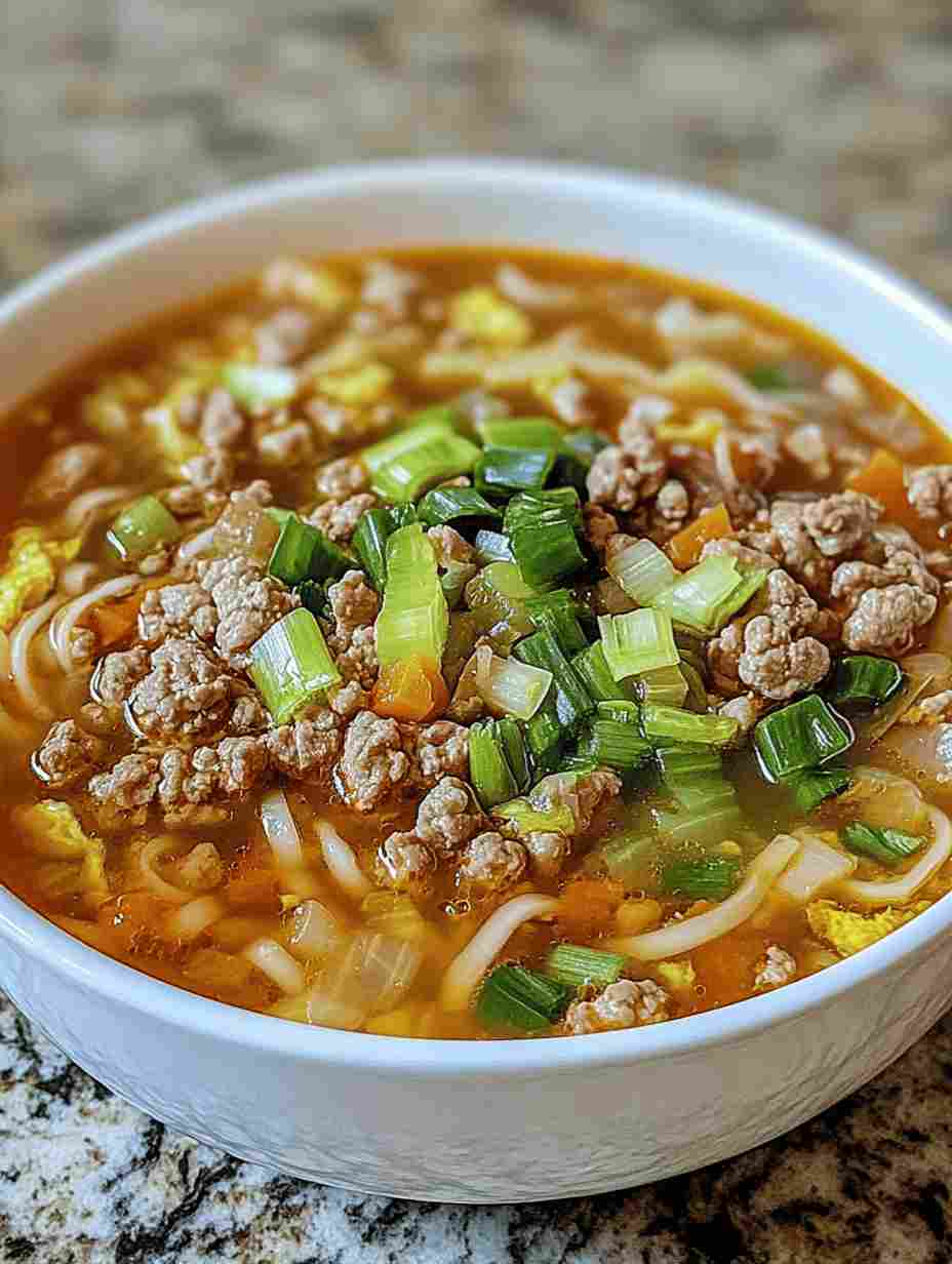 Savory Egg Roll Soup