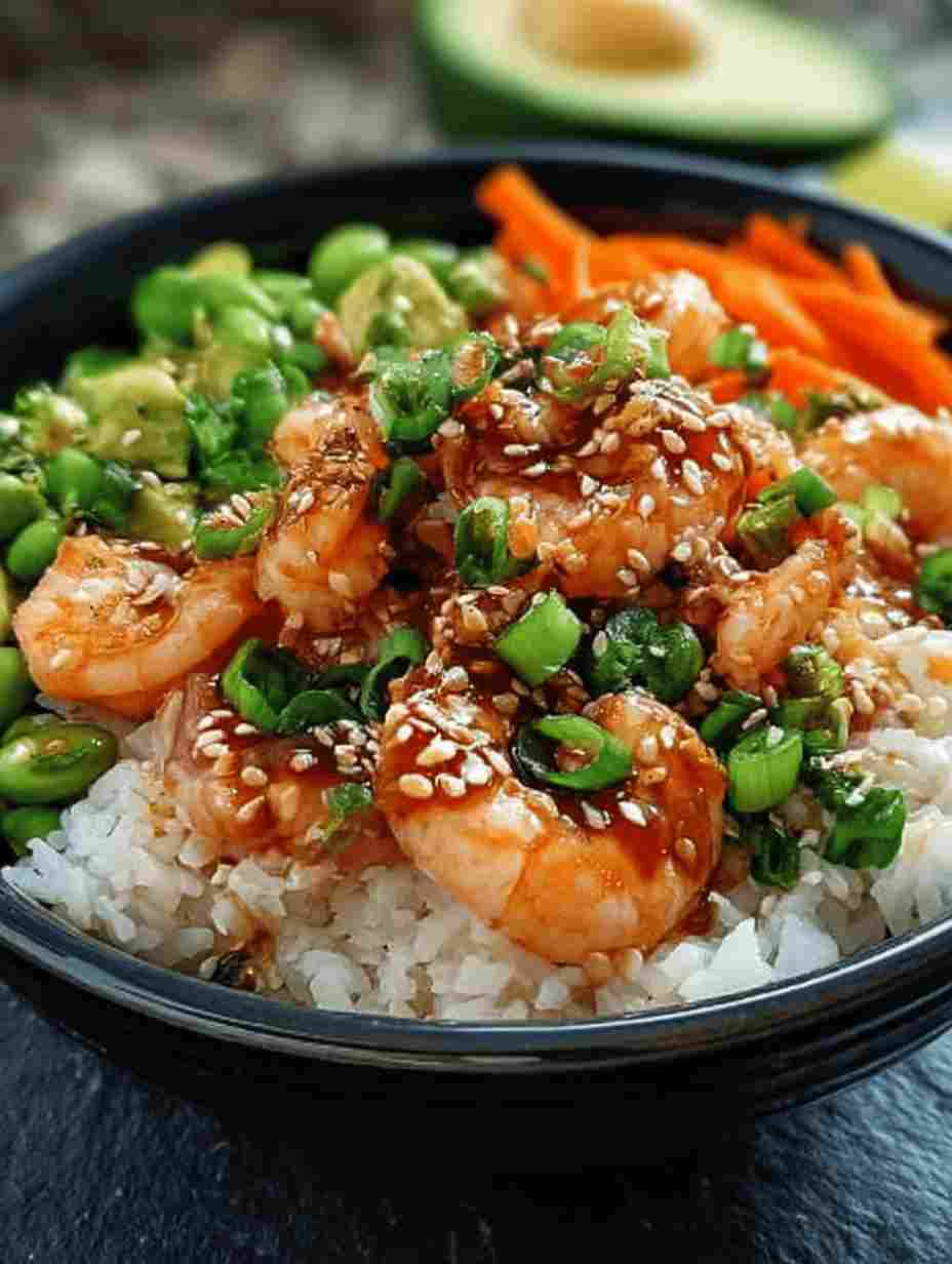 Shrimp Poke Bowl Recipe