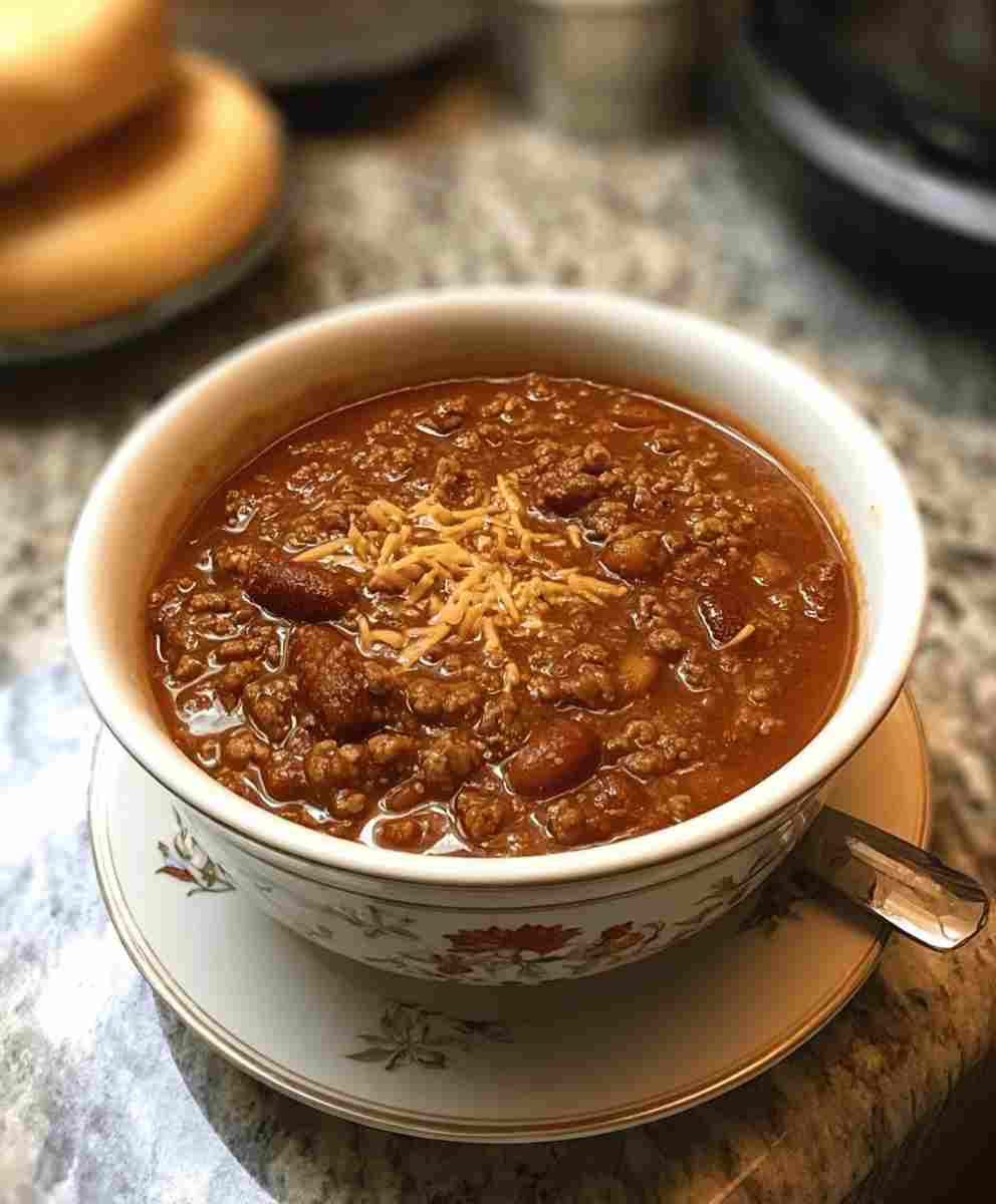 Slow Cooker Chili Recipe