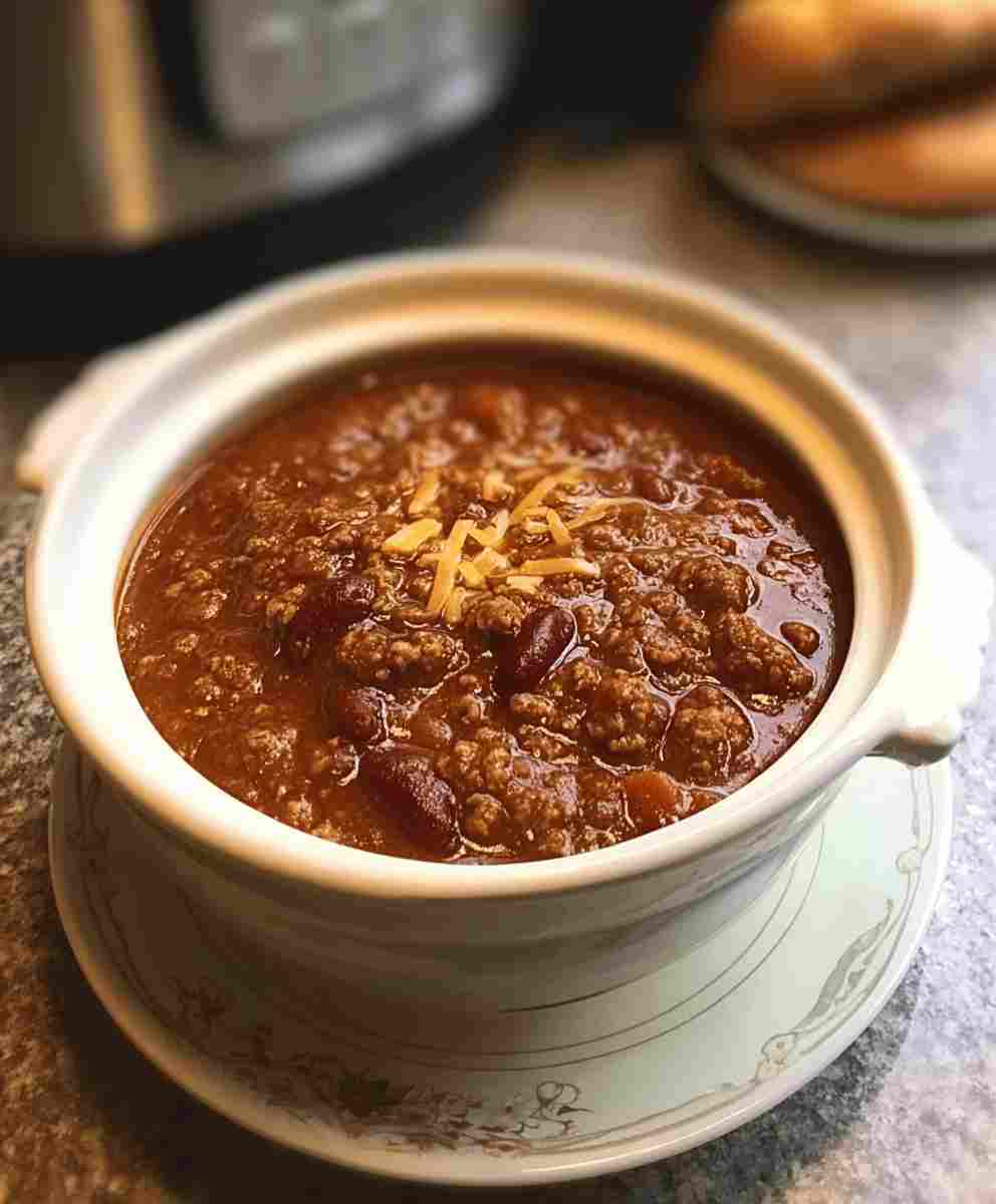 Slow Cooker Chili Recipe