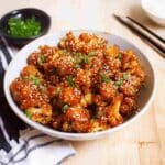 Sticky Sesame Cauliflower