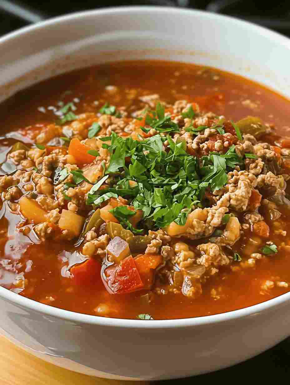 Stuffed Pepper Soup Recipe