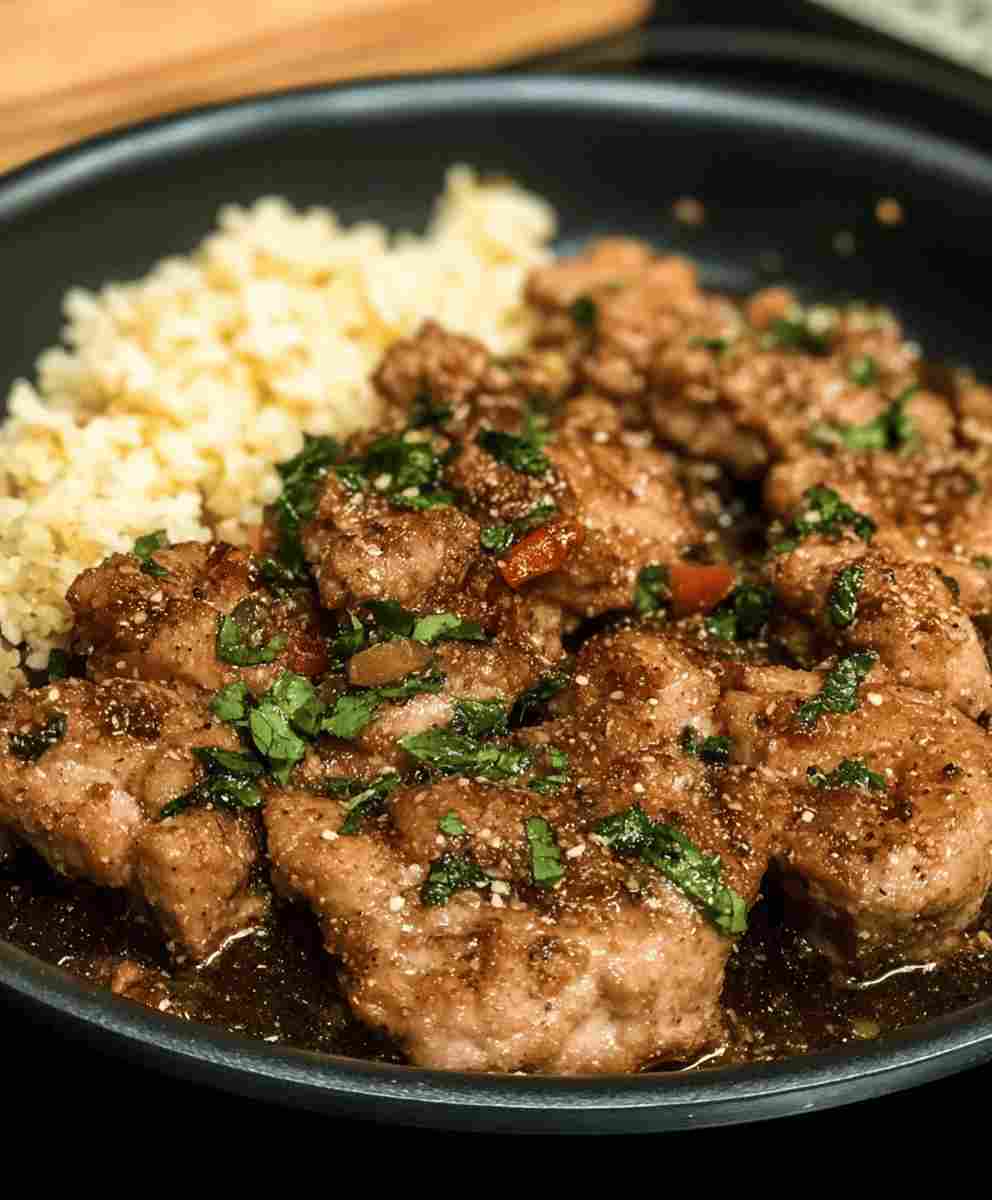 3-Ingredient Ground Turkey Skillet